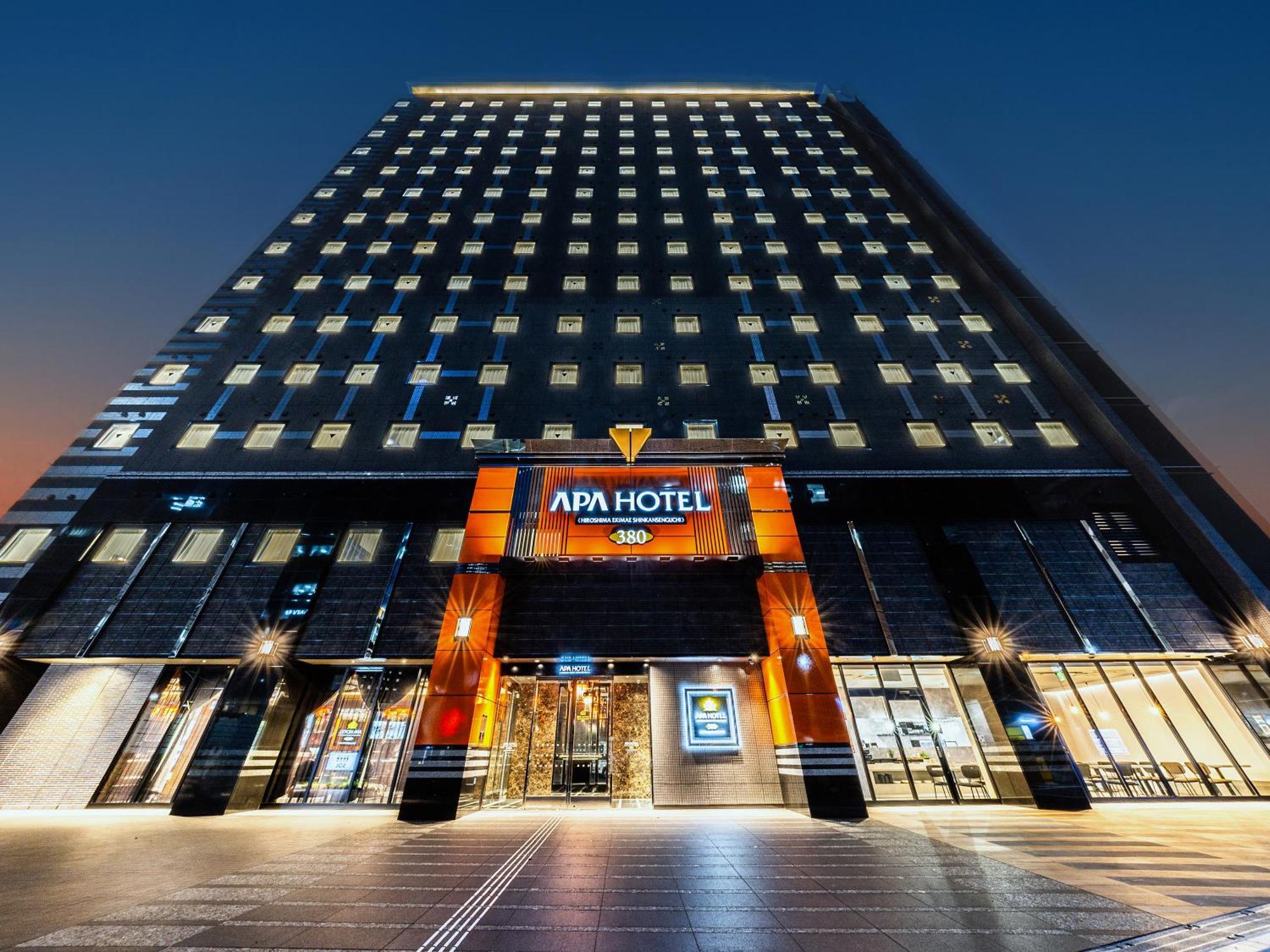 Apa Hotel Hiroshima Ekimae Shinkansenguchi Экстерьер фото